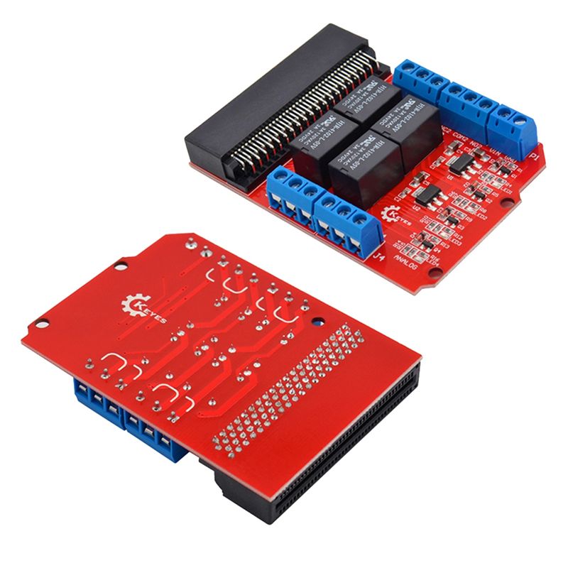 Kids Education Channel - SCLS Microbit 4 Kanal Röle Modülü