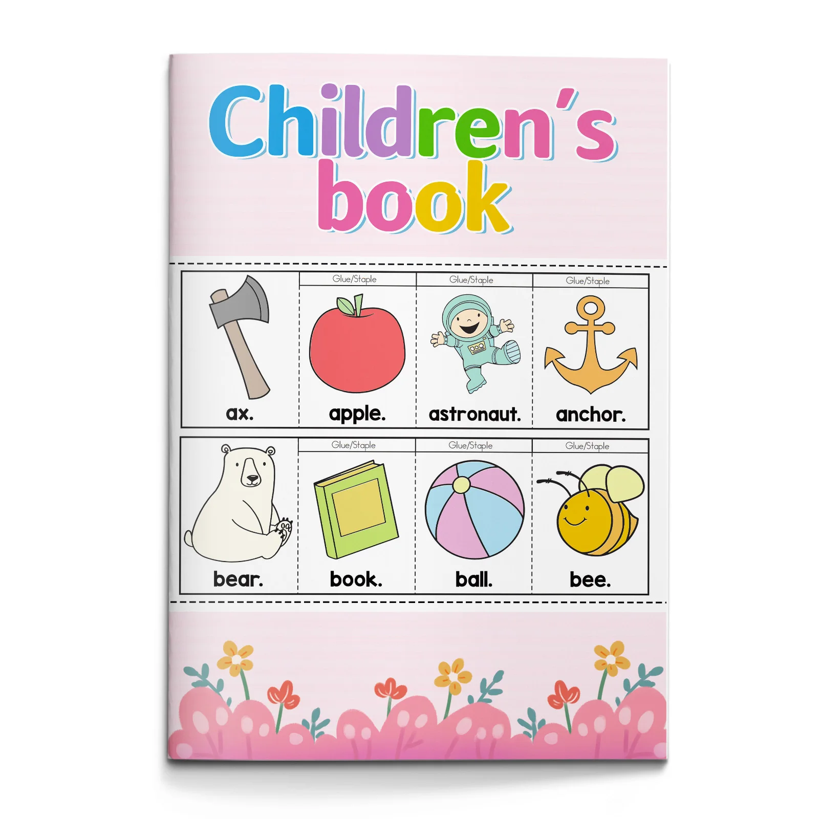 Kids Education Activities - Çocuklar İçin İngilizce Kelime Boyama Kitabı,