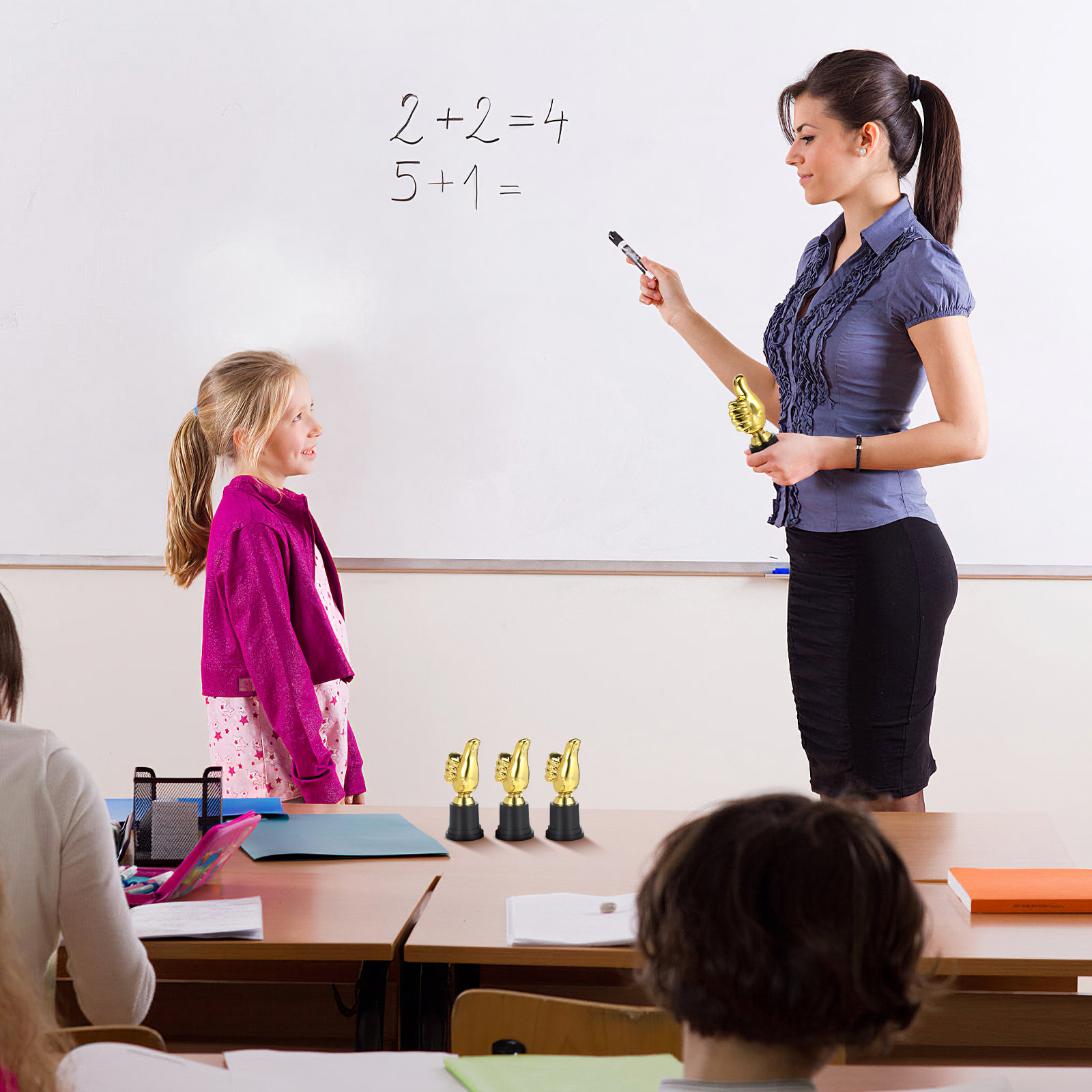 6 Adet Yaratıcı Başparmak Şekl - Kids Education Motivation incelemesi ve fiyatı