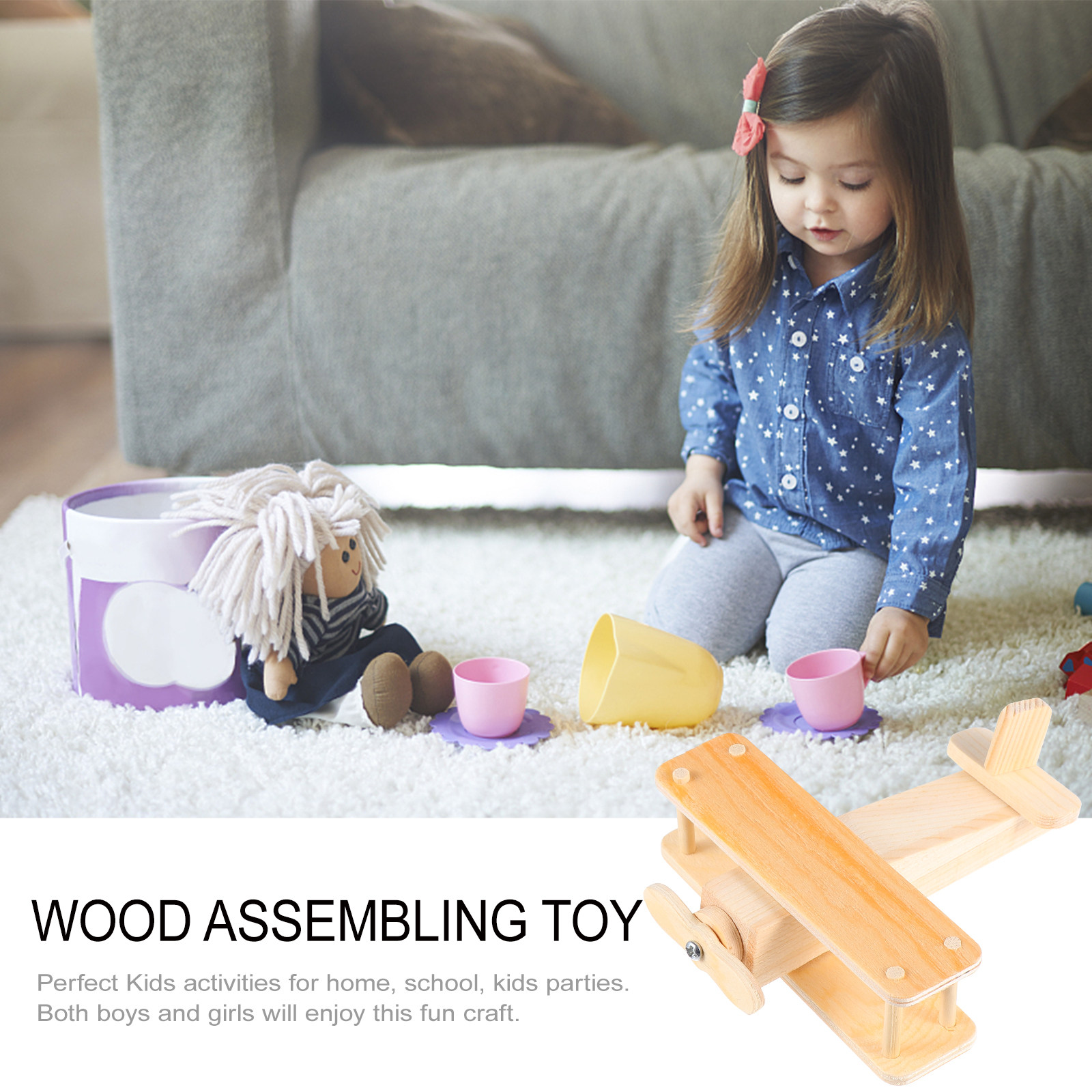 1 Adet Ahşap Planör DIY Montaj - Kids Education Activities incelemesi ve fiyatı