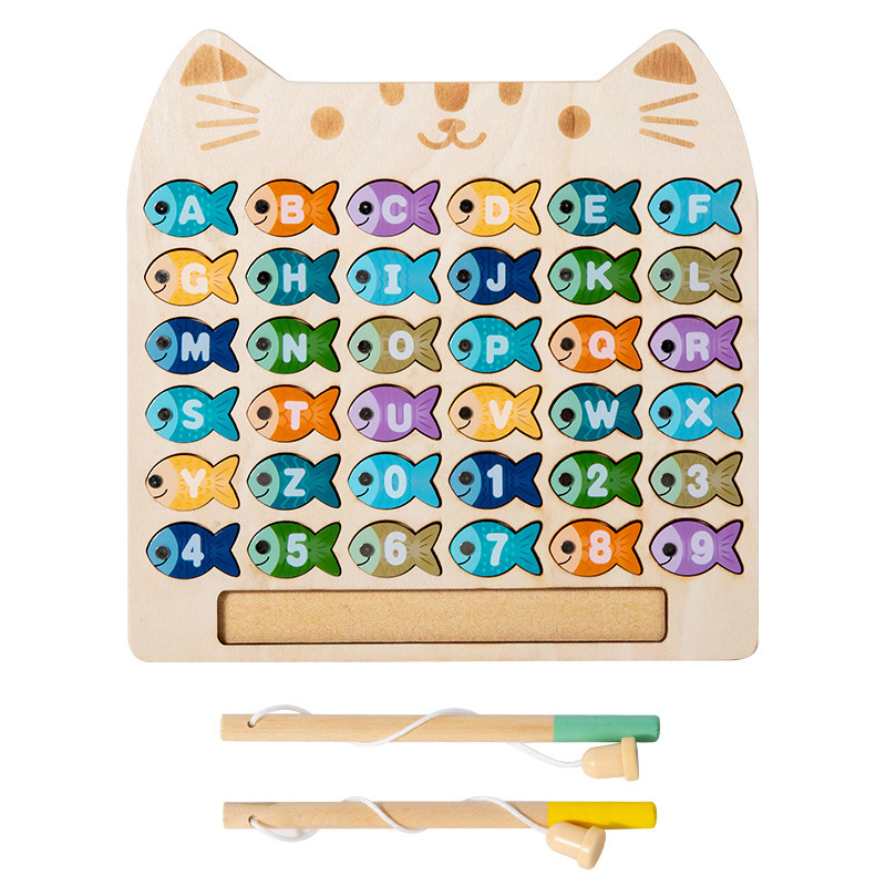 Ahşap Manyetik Balık Tutma Oyu - Abc Kids Early Education incelemesi ve fiyatı