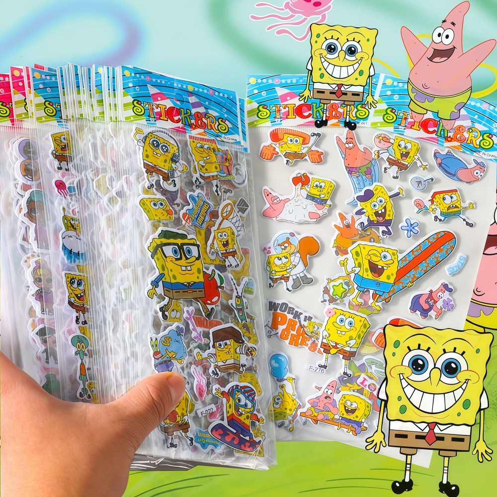 12'li Paket Sünger Bob 3D Çıka - Kids First Education incelemesi ve fiyatı