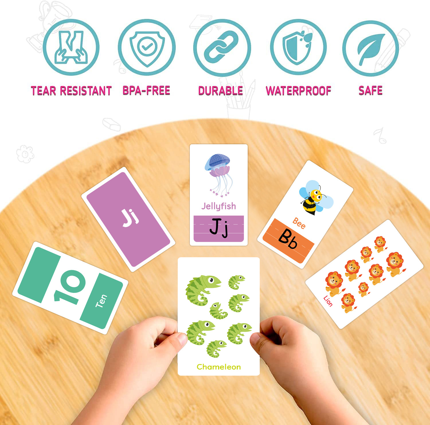 58 adet ABC alfabe Flashcards  - Abc Kids Early Education incelemesi ve fiyatı